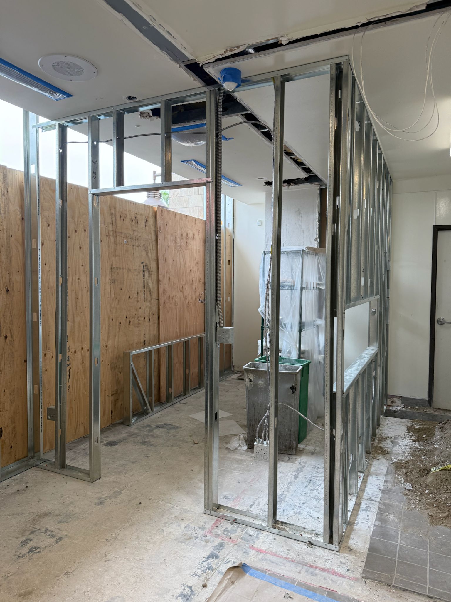 Metal stud framing